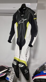 Predám pánsku koženú kombinézu Alpinestars TechAir - 3