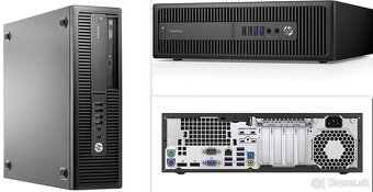 Predám HP EliteDesk 800 G2 SFF /i5-6600/ 16GB DDR4/512GB SSD - 3