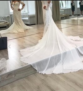 Svadobné šaty zn. Pronovias - 3