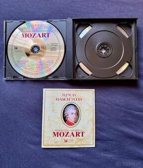 3CD Klasická hudba Wolfgang Amadeus Mozart nepoužívané - 3