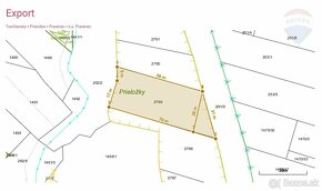 Pozemok pre záhradu , investíciu  1592m2 - 3