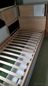 Detska postel s roštom a 1 skrinkou - 3