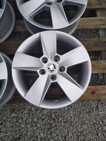 16" alu ŠKODA originál. - 3