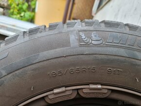 Zimne pneu. Michelin Alpin 195/65 r15 - 3