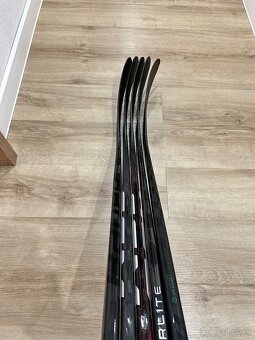 ✅ CELÉ HOKEJKY ĽAVÉ - BAUER SYNC + HYPER 2 + CCM + WARRIOR ✅ - 3