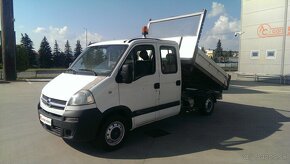 Opel Movano Podvozok/ Valník 2.5 CDTi L2H1 3.5t-3 stranný vy - 3