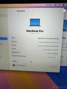 Macbook Pro 16” 2019 2,6GHz i7 TOUCHBAR 512GB - 3