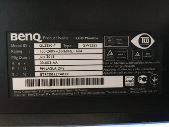 BENQ GW2255 LCE monitor 21,5" - 3