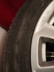 Zimná sada BMW 5er F10/F11 Bridgestone 225/55 R17 - 3