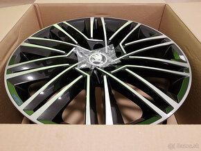 Luxon Black 5x112 R18 7,5Jx18 ET48 Škoda Octavia 4 NOVÉ - 3