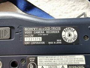 Predám videokameru Sony Hi8. - 3