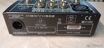 Behringer Xenyx 502 Analógový mixpult - 3