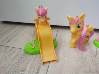 NOVÁ Sada My little pony, koníky s hojdačkou a šmýkačkou - 3