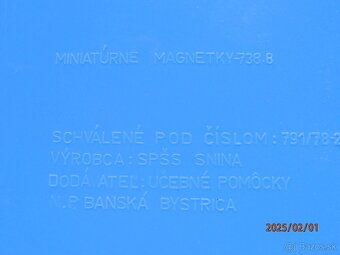 Miniatúrne magnetky - 3