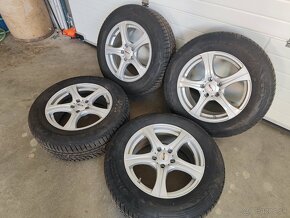 Nissan Xtrail zimná alu sada 5x114,3 R17 + 225/65/17 - 3