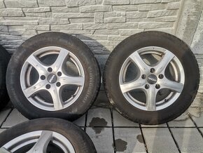 Alu disky 5x112 R15 + 195/65 R15 letné pneumatiky - 3