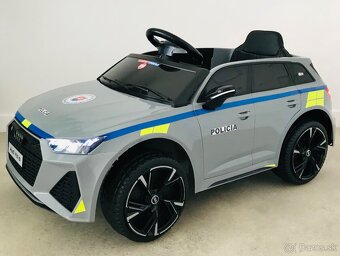 Detské elektrické autíčko RS6 policajné - 3