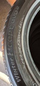 Predám 4ks.zimné pneumatiky hankook 225/55R17 97H. - 3