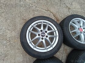 Alu disky+Zimné pneumatiky 205/55 R16 Continental - 3