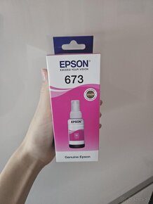 Atramenty do tlačiarne Epson -farby t6731, t6732, t6733 - 3