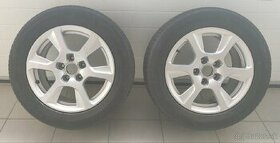 Audi 7,5 J16  5 x 112, ET 45 s pneu Michelin 225/55R16 - 3