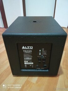 Alto TX212S 12" aktívny PA subwoofer - 3