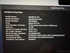 MacBook Pro 16" M1 2021 - 3