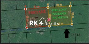 RK4 Reality - NA PREDAJ - Posledný stavebný pozemok - obec S - 3