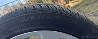 Zimná sada BMW, 5x120 R17 , 225/45 R17 - 3