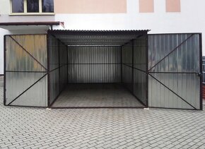 Plechová garáž 3x5 m - 3