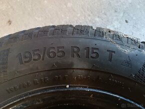 Zimné 195/65R15 Continental 7mm - 3