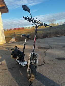 Nitro scooter xg10 benzínova kolobežka - 3