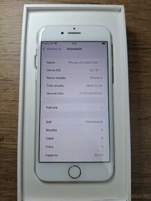 iPhone 8 64GB – Biely, ako nový, TOP stav - 3