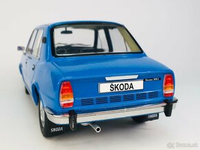 ŠKODA - 105 L (1977), modrá, mierka 1:18, Triple9 - 3