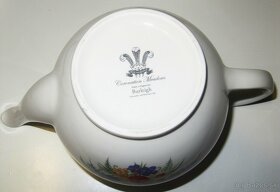 Čajník a džbán - Burleigh, porcelán - 3