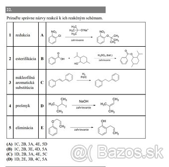 Scio testy biológia, chémia, všp 2024 máj + správne odpovede - 3