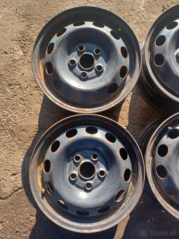 R15, 5x112, plechové disky - 3