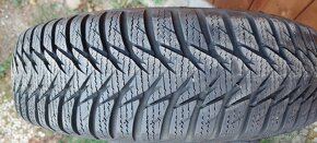 Plechové disky 4x98 a zimné Goodyear Ultragrip 8 155/70 R13 - 3