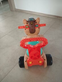 Odrážadlo a chodítko poník 3v1 Fisher Price - 3