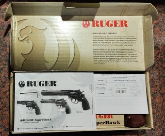 Ruger superhawk 8" nikel - 3