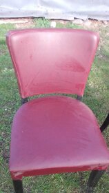 Retro kožené stoličky - 3
