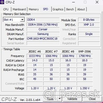 Corsair Vengeance RGB DDR4 2x8Gb 3600Mhz - 3