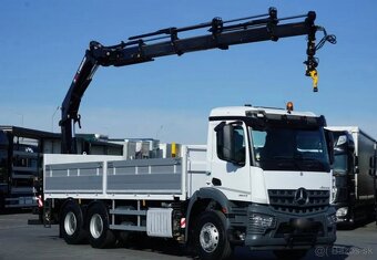 Mercedes-Benz AROCS 2643 - 6x4 - Valník + HR-HIAB 228 E-4 - 3