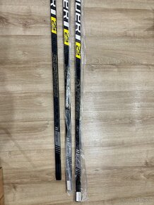 ✅  NOVÉ HOKEJKY - BAUER 2S PRO - 87 FLEX - P02 - 177 CM ✅ - 3