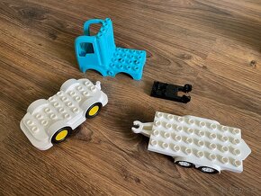 Lego Duplo bager, autá, hasiči - 3