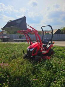 Traktor TYM 194 s medzinap. kosou a celnym nakladacom - 3