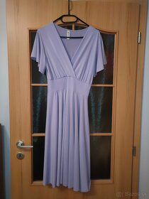 Fialové šaty - 3