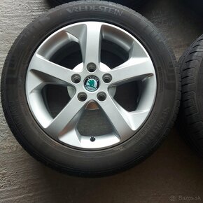 16"Elektróny originál Škoda Octavia 2,3 5x112 letné - 3