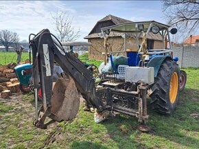 Zetor Super 50 + UNC 060 podkop ZNÍŽENÁ CENA - 3