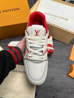 Louis Vuitton tenisky white-red Komplet balenie - 3